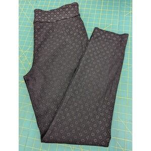 Cato Classic Size 12 Stretchy Leggings Athletic Exercise Yoga Pockets